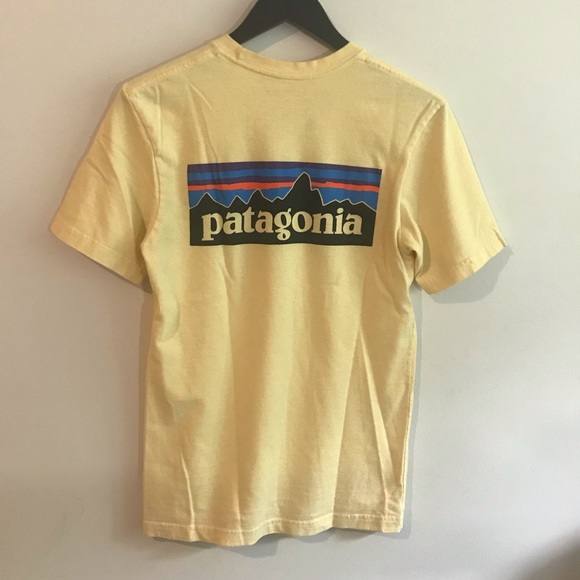 patagonia shirt yellow